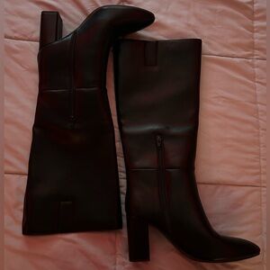 A New Day Women's Livia Stovepipe Tall Boots - Black